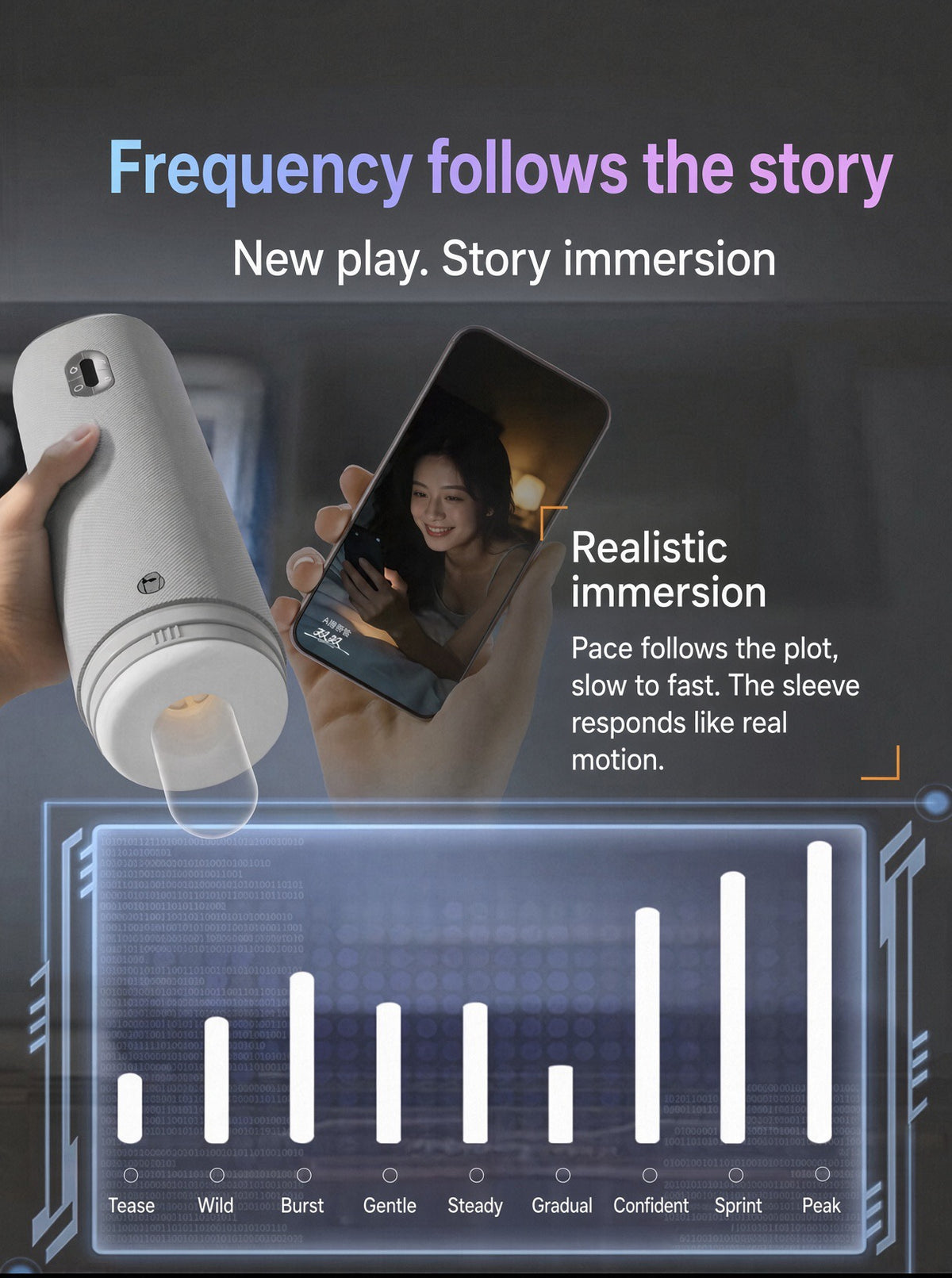 Title Smart Voice-Control Relax Cup | App Modes, Warmth & Remote Play