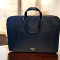 Prada Men's Calfskin Business Bag